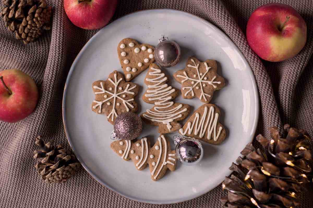 Biscotti albero di Natale